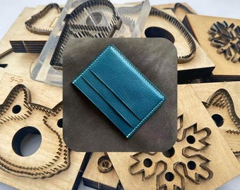 Brieftaschenmold, Kartenetui Lederstanzwerkzeug aus Leder DIY Werkzeuge, Leder stanzen GRÖSSE 100 * 80 MM