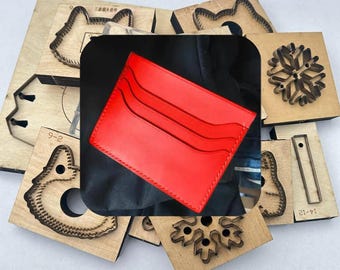 doppelseitiger schlitz kartenhalter stanzform kleine portemonnaie karte hüllen stanzform handwerk stanzform tasche stanzform stanzen sterben