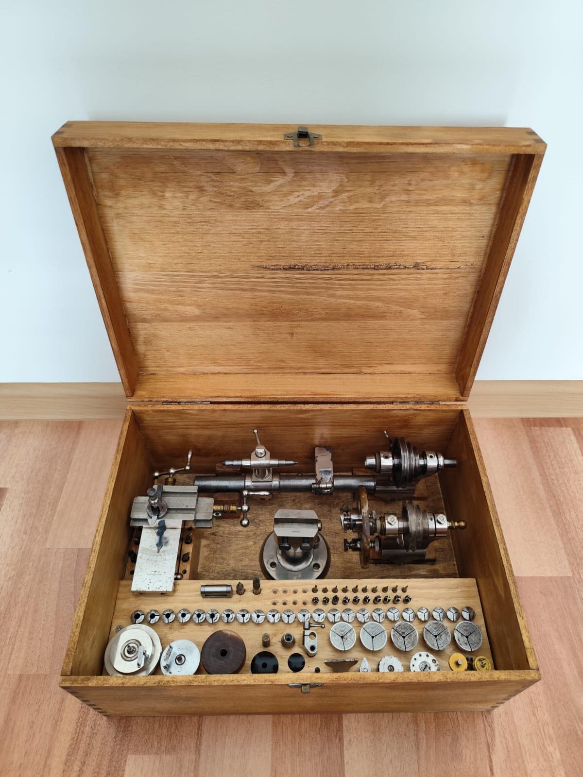 Antique Tornio Orologiaio Metalli Tornio Orologiaio Usato Torni Da