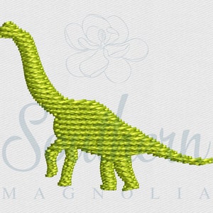 Brachiosaurus Mini Fill Dinosaur Embroidery Design