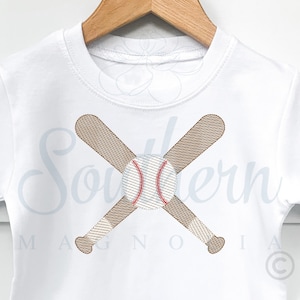 Bats and Ball baseball embroidery design, sketch fill embroidery, baseball player gift, sport embroidery design, machine embroidery