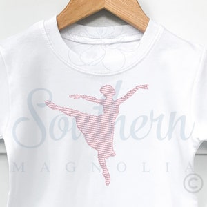 Ballerina Embroidery Design, Sketch Fill, Dancer Embroidery File, Dance Embroidery Design, Ballet Embroidery File, Machine Embroidery, PES