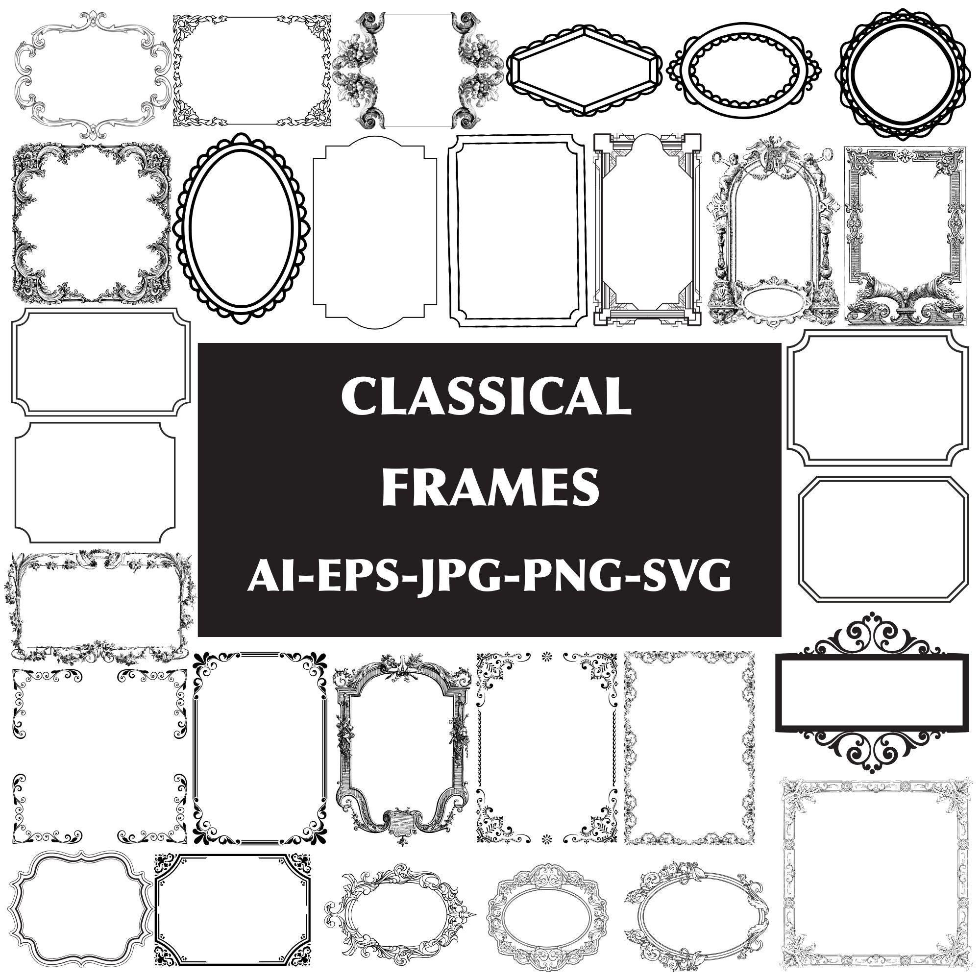 Decorative frames - Etsy België, image size:2000x2000