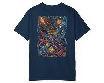 Electrical Engineers Circuit Design T-Shirt: Stay Charged Electronics Nerd Tee