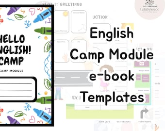 Editable English Learning Module: Bilingual ESL Workbook (PDF Download)