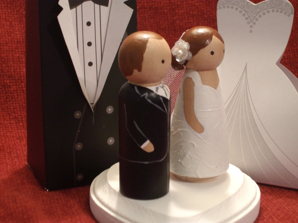 Wedding Cake Toppers Fully Customizablespecial Order Etsy