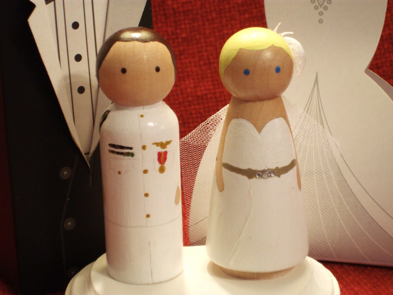 Navy Cake Topper Fully CustomizableNavy Army Marines | Etsy