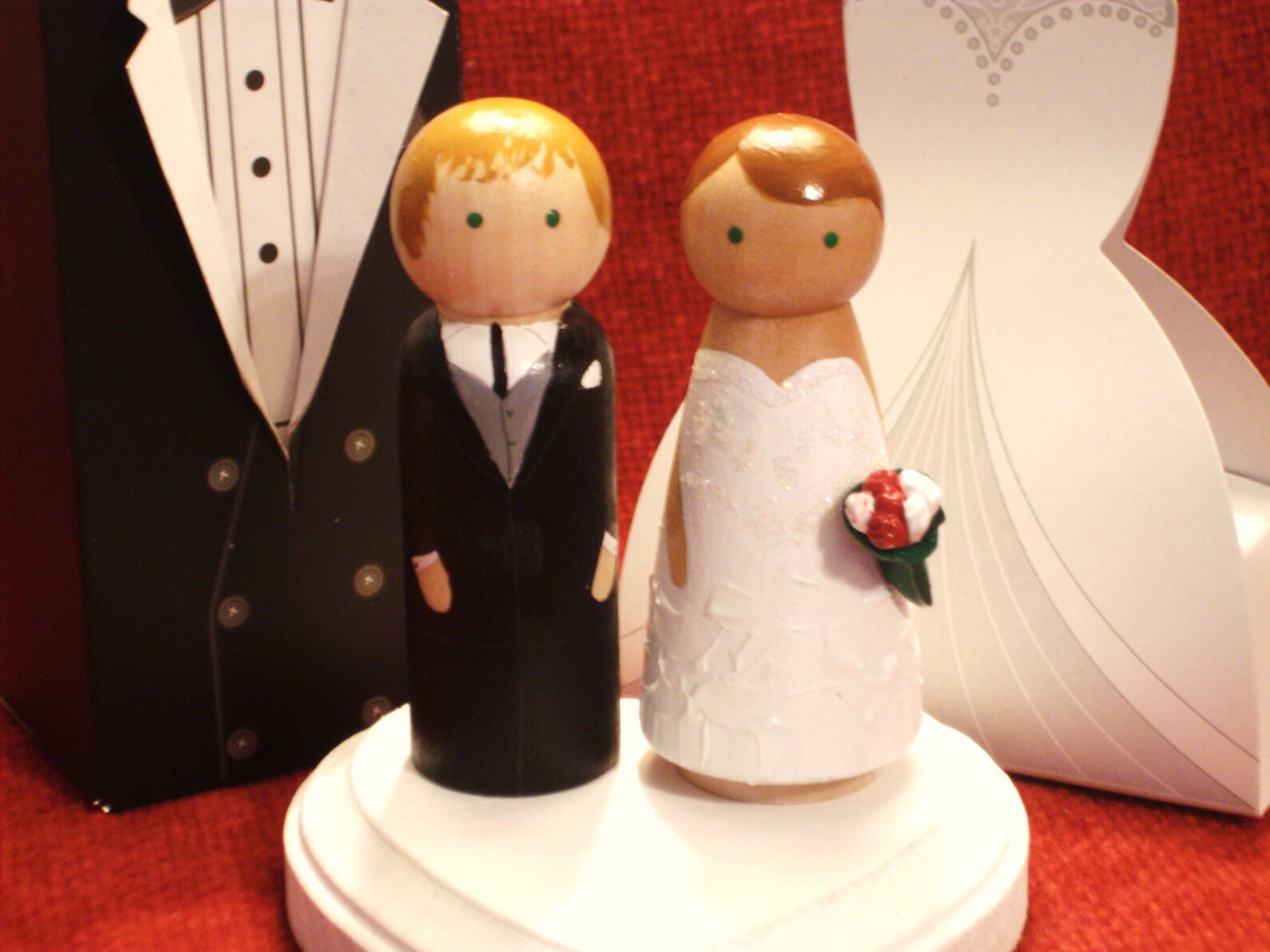 Wedding Cake Toppers Fully Customizablespecial Order Etsy