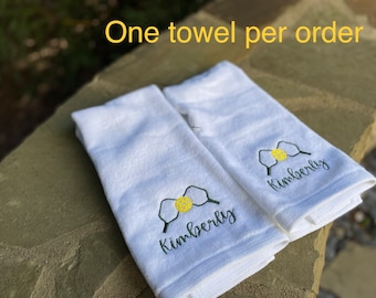 Pickleball Towel Personalized, Pickleball Sweat Towel, Cute Pickleball Gift, Pickleball Team Gifts, Embroidered Pickleball Towel