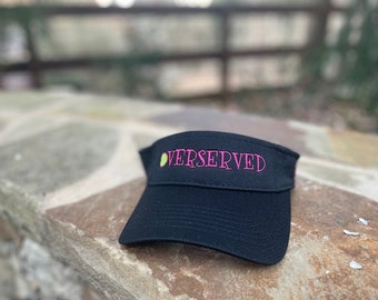 Overserved Tennis Visor