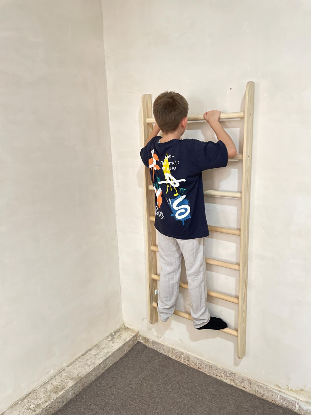 Kids Swedish Ladder, 7 Layer Indoor Climbing Gym Montessori - Etsy