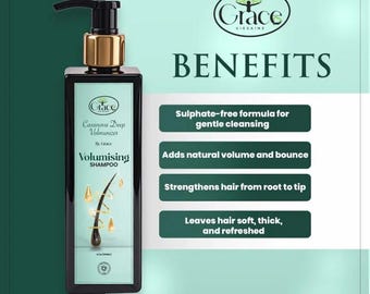 Volumizing Shampoo ohne Sulfate – Protein, Natürliche Verdickung
