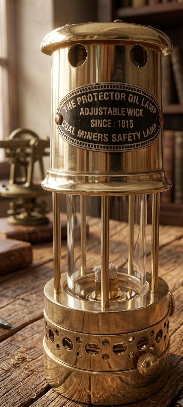 Miners Oil Wick Lamp - Etsy Canada