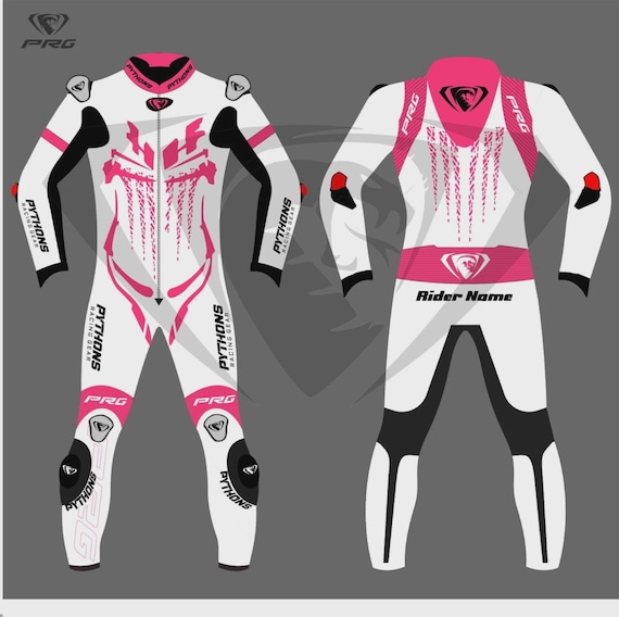 New Pythons Ladies Motorcycle Motorbike Leather Racing Suit Women’s Race Suit