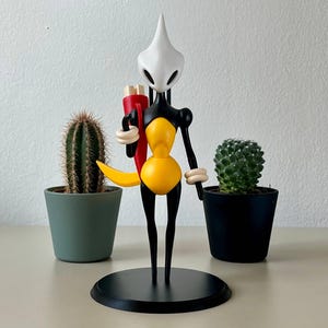 Shakra-figuur – Hollow Knight: Silksong Fan Art Collectible Miniature, Gamer Gift