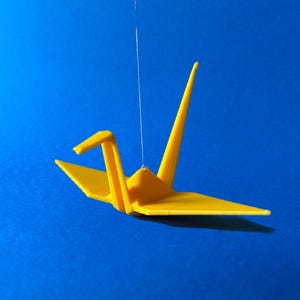 Origami Crane - 3D Printed Realistic Design