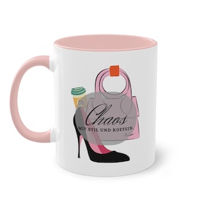 Dubbelsidigt tryckt kaffemugg - olika talesätt | 330 ml mugg | 11 oz mugg | Kaffe, kontor, hemmakontor | Mörk humor, självironi