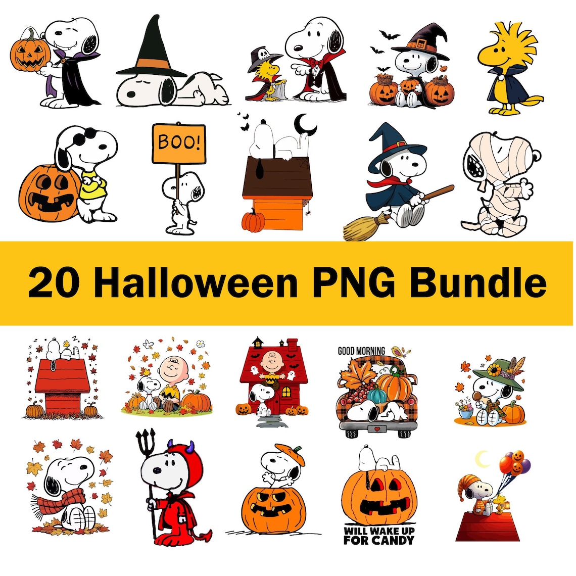 Snoopy Halloween : (digital Download) - Etsy