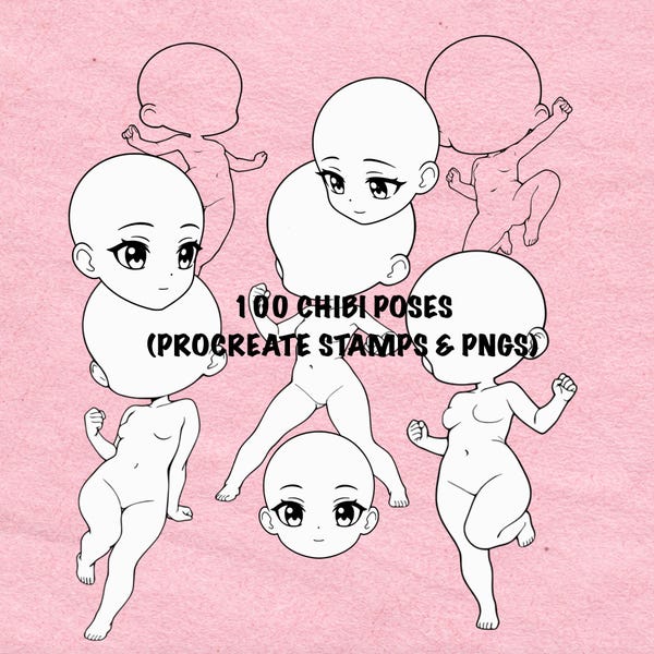 Chibi Body Base Png - Etsy