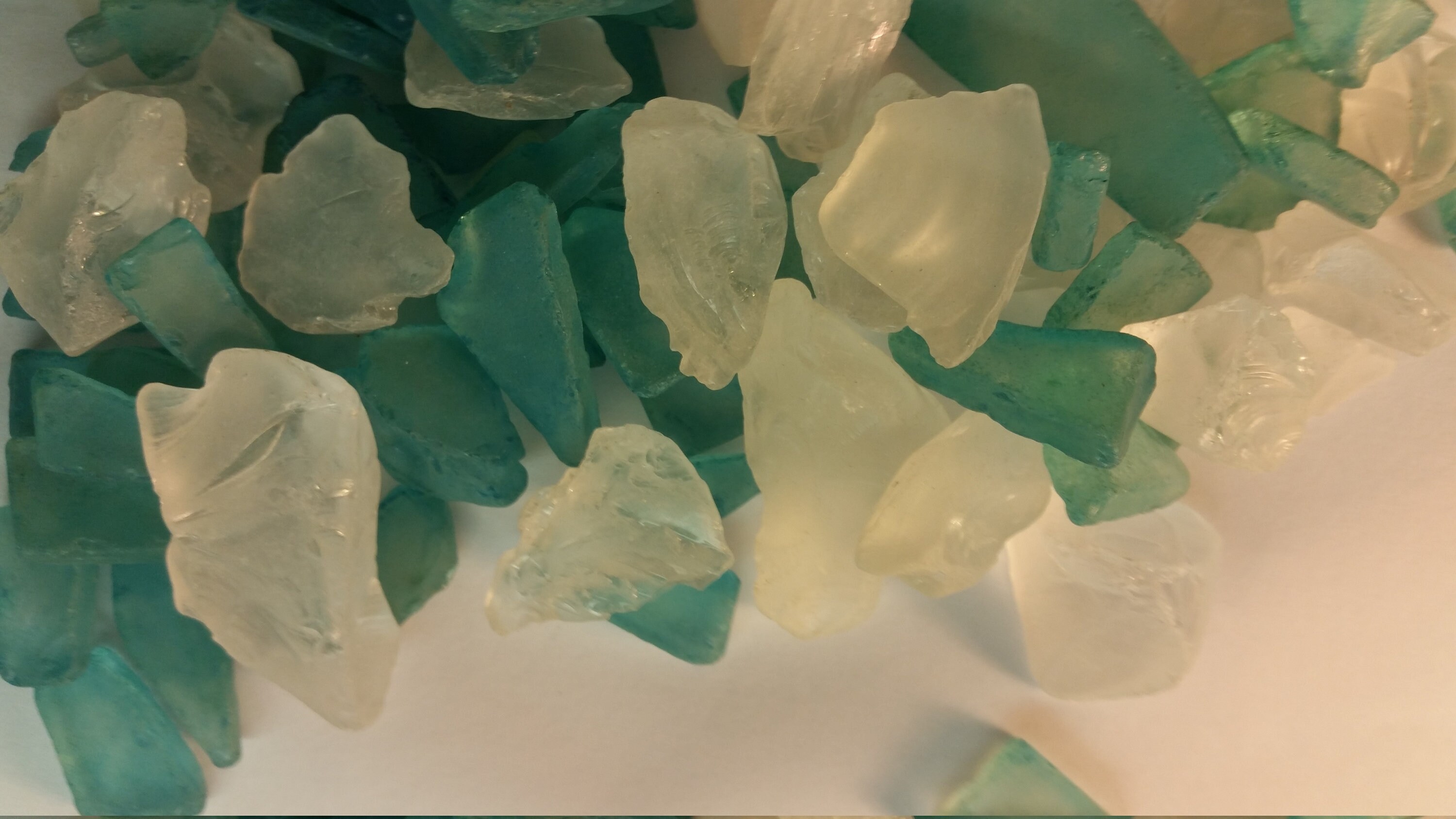 Turquoise sea glass Beach Glass Bulk Sea Glass Bulk 1/2 to 3 Etsy