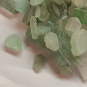 1 to 20 Pounds Green Sea Glass Bulk Tumbled Glass Beach Glass Bulk a variety of  Green Hues white frosted Mix  Tumbled Glass