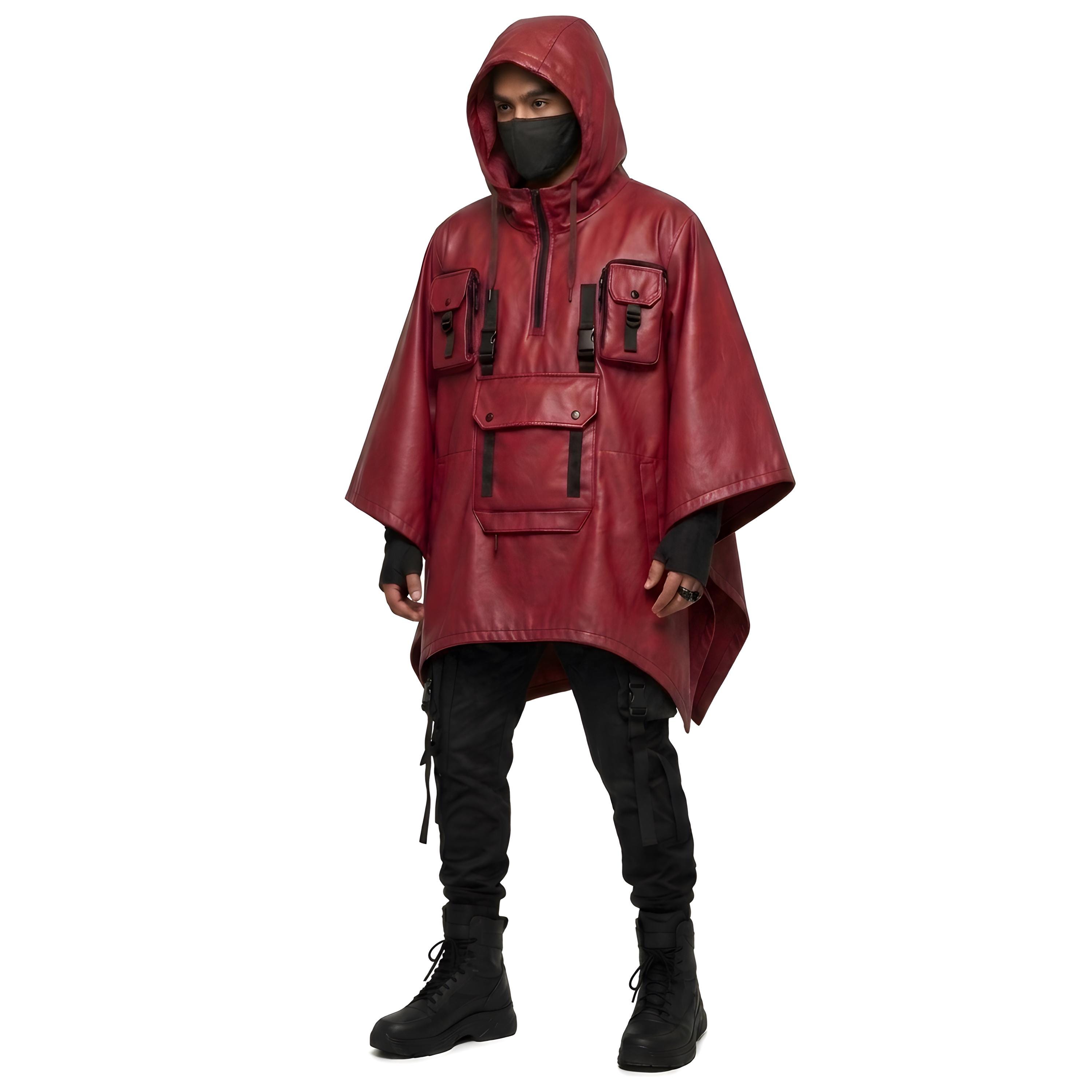 Leather poncho - Etsy 日本