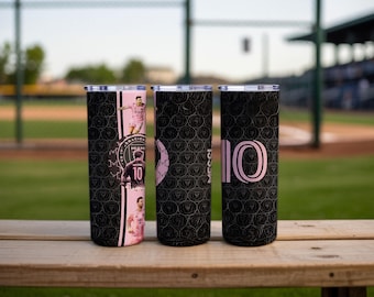 Messi Football Player Tumbler Wrap 20oz PNG Wrap Plik Cyfrowy Pobierz