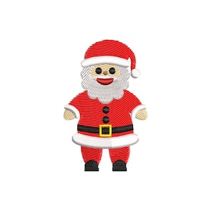 Motif de broderie du père Noël. Broderie du père Noël de Noël. Motif de broderie du nouvel an. Joli père Noël pour Noël