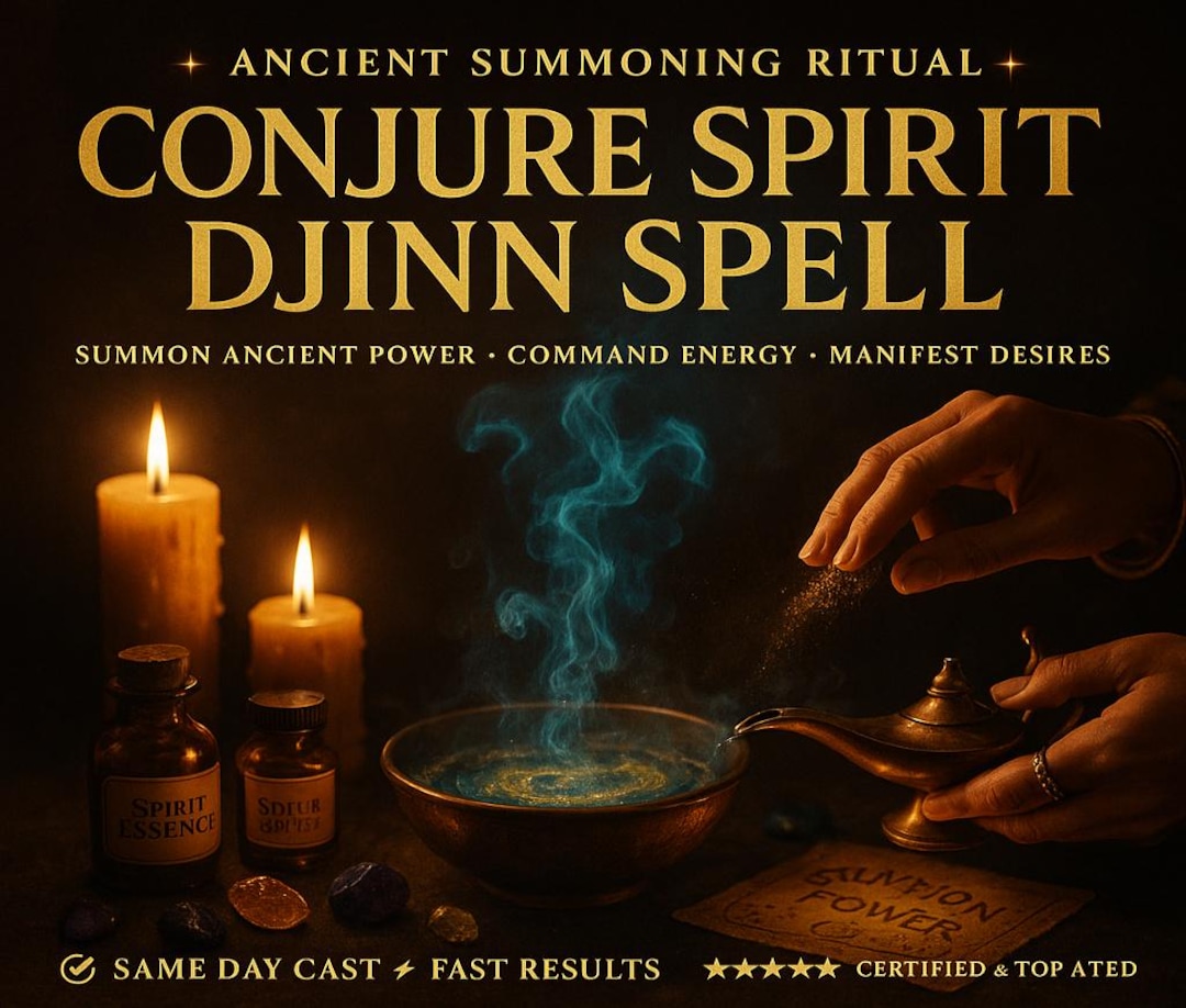 Buy CONJURE SPIRIT DJINN, Djinn Summoning, Wish Granting, Spirit ...