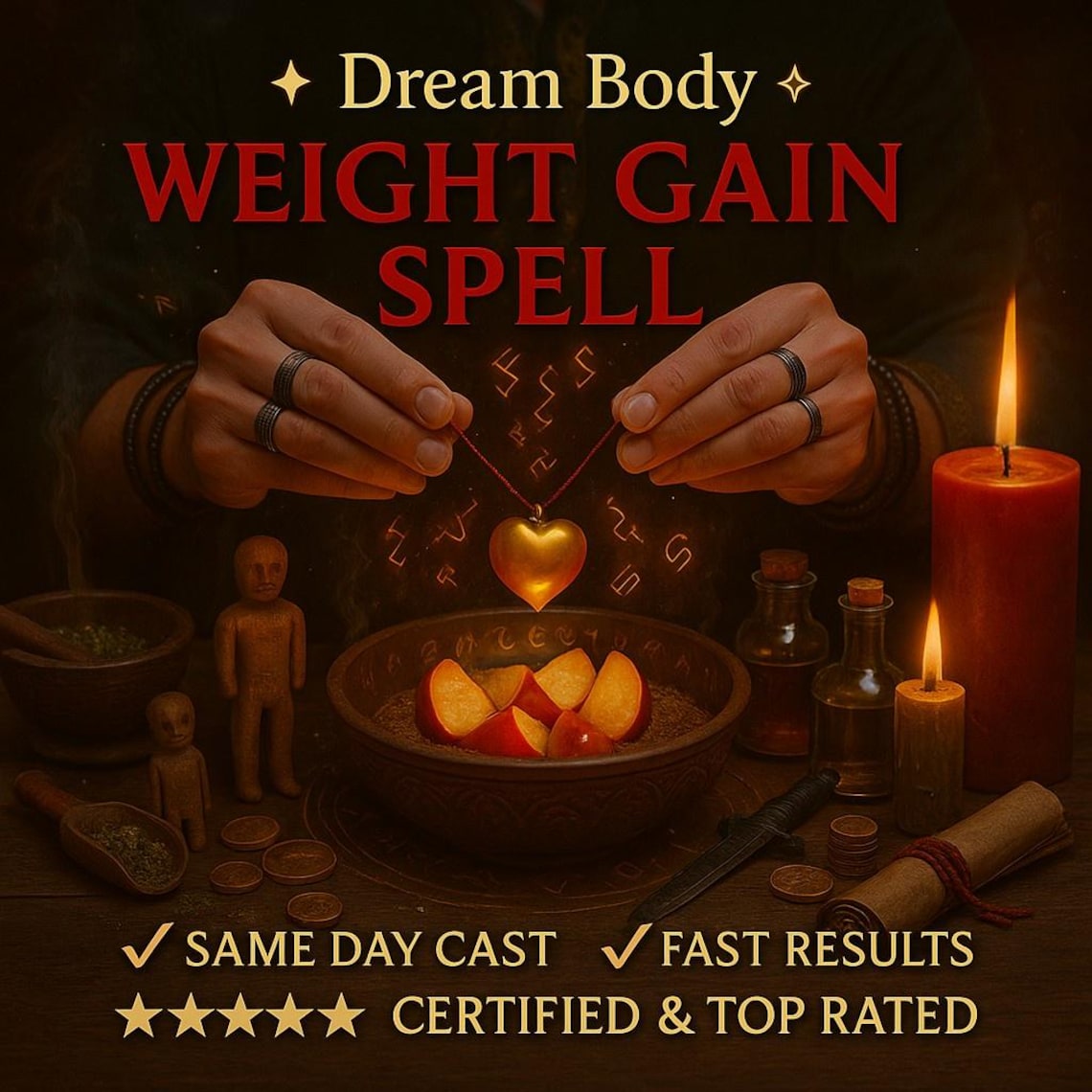 WEIGHT GAIN SPELL, Body Transformation, Healthy Curves, Dream Body ...