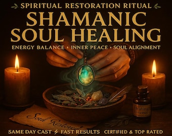 SHAMANIC SOUL HEALING, energetische healing, spirituele reiniging, innerlijke rust, emotioneel evenwicht, auraherstel