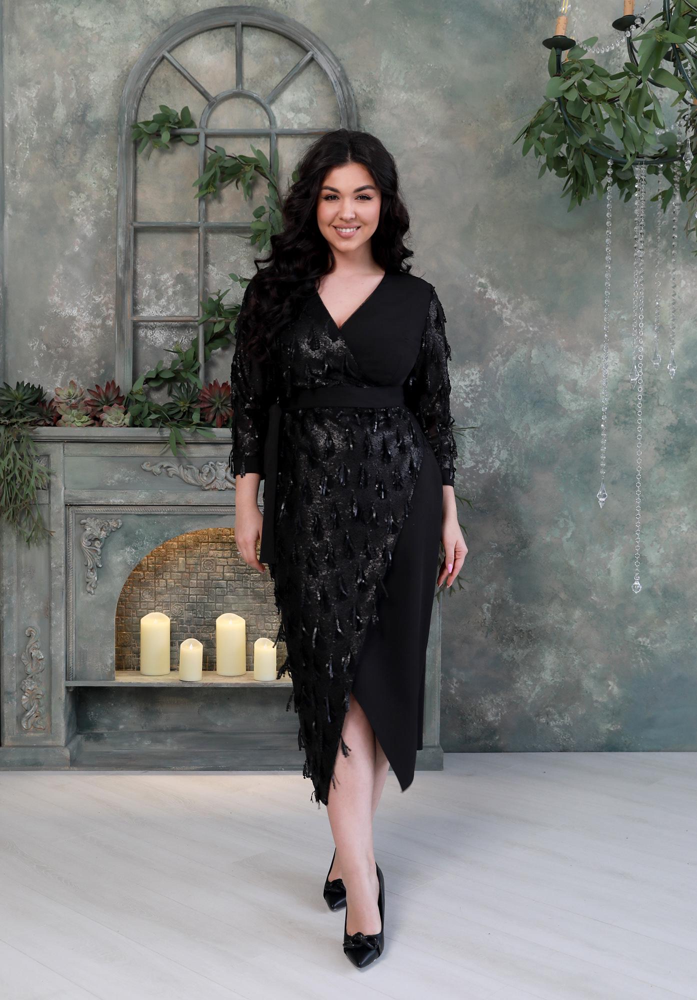 midi dress for new year party Black New Year's Eve Dress Guide: NYE Outfit Ideas