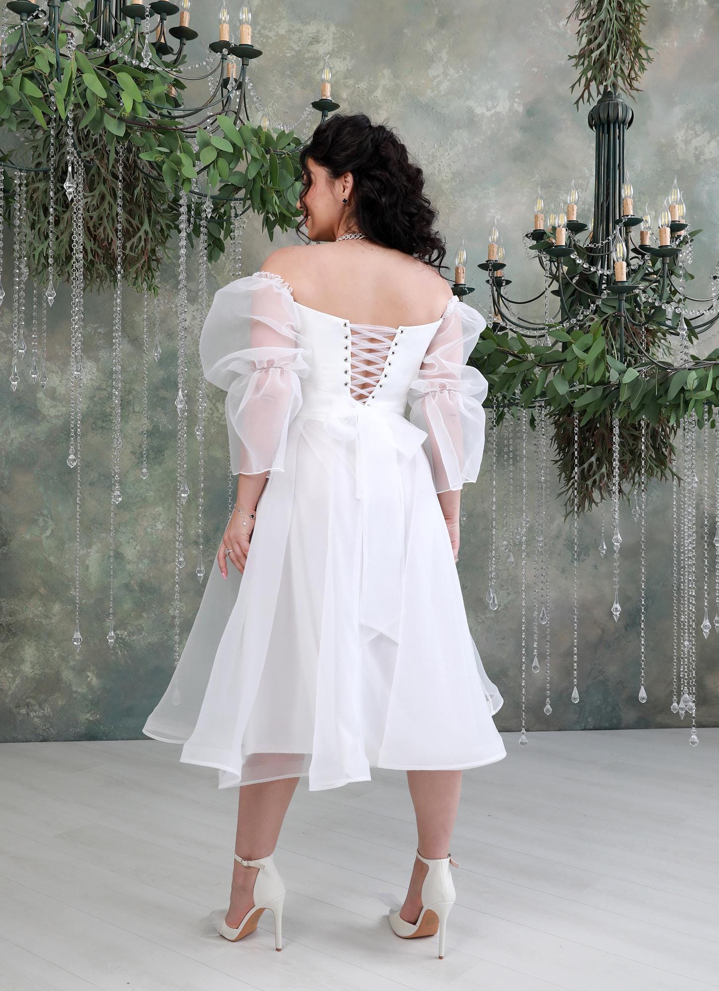 tissue organza dress Meera