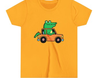 Gator Car Youth Short Sleeve Tee