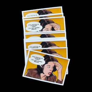 Sidney Prescott Scream 2 Comic Panel 3&quot; Magnet