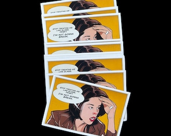 Sidney Prescott Scream 2 Comic Panel 3" Magnet