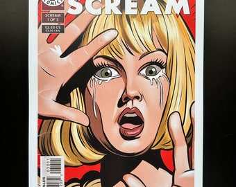 Scream Issue #1 Movie Comic Adaption Comic Cover Print 11" x 17"