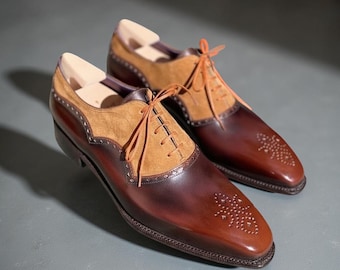 joseph abboud brown dress shoes Joseph Abboud Brown Mens Formal Shoes Size 9 Leather Oxford Red Brown Dress Shoe
