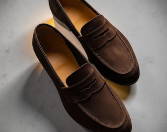 Handcrafted Leather Loafers for Men, Premium Quality Casual Shoes | Stylish Comfort