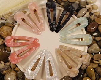 Handmade Resin Hair Clip Barrettes