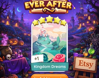 Kingdom Dreams - set 23 - 5 Star Sticker - monopoly_go