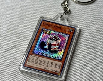 Custom Yugioh Card Keychain - Etsy