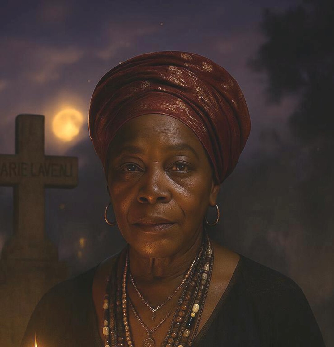 Marie Laveau Art Print – Voodoo Queen of New Orleans (digital Download ...