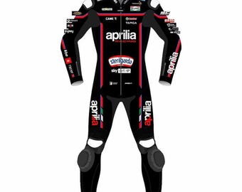 Custom Jorge Martin Aprilia 2025 Racing Leather Suit