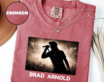 RIP Brad Arnold 1978-2026 | Kryptonite Cancer Battle Tribute T-Shirt | 3 Doors Down Memorial