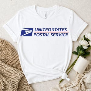 USPS United States Postal Service | Postal Carrier Worker | Post Office | USPS Shirt | United States Postal Service | USPS T-shirts Bild 2