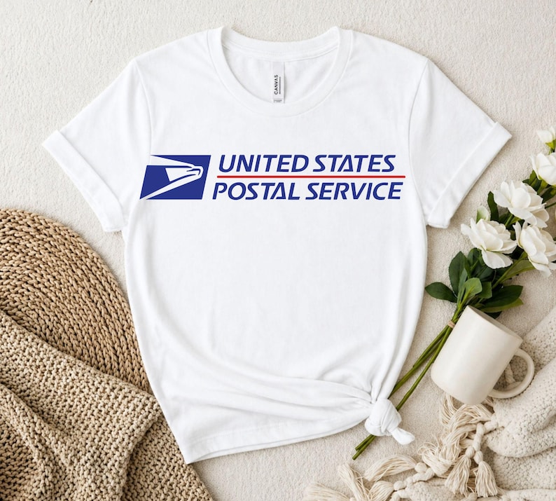 USPS United States Postal Service | Postal Carrier Worker | Post Office | USPS Shirt | United States Postal Service | USPS T-shirts Bild 2