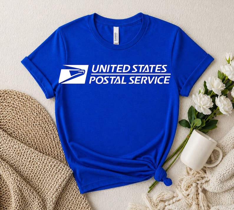 USPS United States Postal Service | Postal Carrier Worker | Post Office | USPS Shirt | United States Postal Service | USPS T-shirts Bild 7