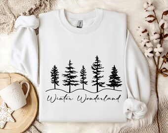 Winter Wonderland, Winter Sweatshirt, Christmas Shirt For Women, Winter Gift, Family Winter Shirt, Winter Crew Shirt, Winter Lover Shirt
