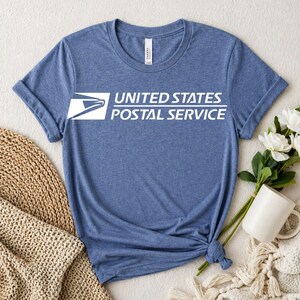 USPS United States Postal Service | Postal Carrier Worker | Post Office | USPS Shirt | United States Postal Service | USPS T-shirts Bild 5